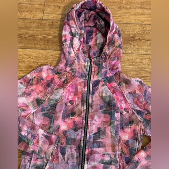 Lululemon Scuba Hoodie *Light Cotton FleeceSun Dazed Multi Pink / Super Dark -10 - Picture 16 of 16